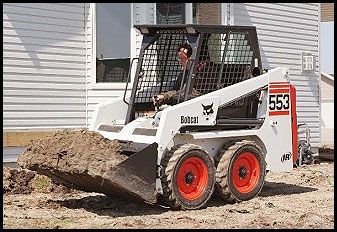 Bobcat 553 Skid Steer Loader Service Repair Workshop Manual - Excavator