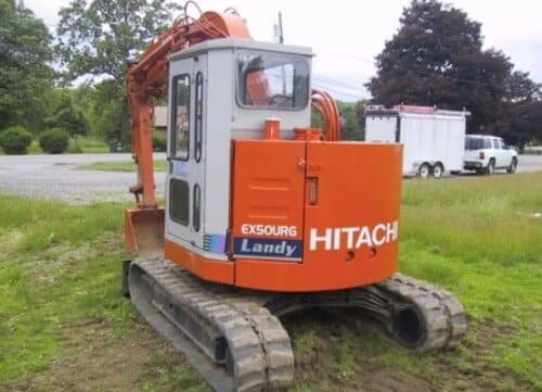 Hitachi Ex50u Excavator Parts Catalog Manual