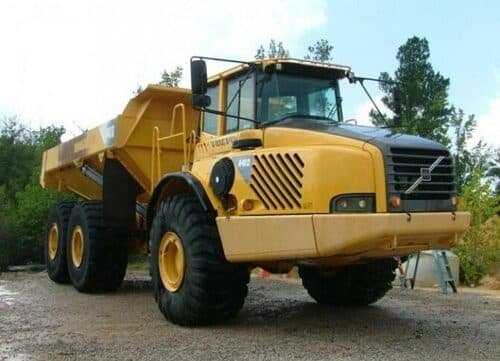 Volvo A40d Articulated Dump Truck Parts Catalog Manual