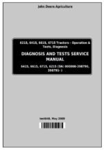 tm4648-0 - John Deere Tractors 6215, 6415, 6615, 6715