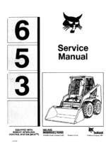 Bobcat 653 Skid-Steer Loader Service Manual