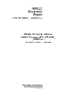 John Deere 160GLC Excavator Repair Service Manual TM