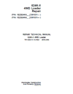 John Deere 624K-II 4WD Loader Technical Manual
