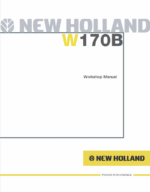 New Holland W170B Wheel Loader Service Manual