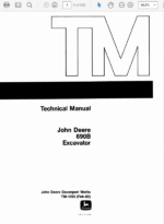 John Deere 690B Excavator Service Manual