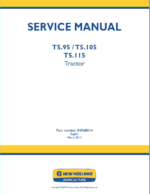 New Holland T9.390 T9.450 T9.670 Service Repair Manual