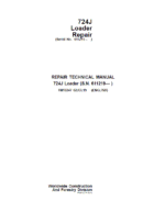 John Deere 724J Loader Repair Technical Manual