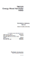 John Deere 1490D Harvester Service Manual