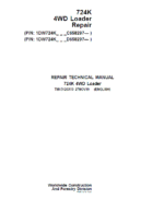 John Deere 724K 4WD Loader Technical Manual