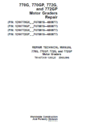 John Deere 770G, 770GP, 772G, 772GP Grader Repair Manual