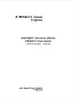 John Deere 4TNV94CHT Diesel Engine Repair Manual
