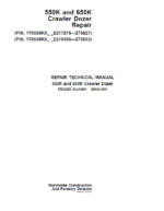 John Deere 550K, 650K Crawler Dozer Service Manual