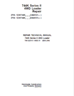 John Deere 744K Series II 4WD Loader Technical Manual