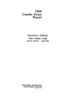 John Deere 700H Crawler Dozer Service Manual