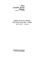 John Deere 700J Crawler Dozer Service Manual