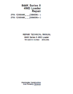 John Deere 844K 4WD Series II Loader Technical Manual