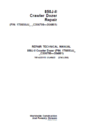 John Deere 850J-II Crawler Dozer Services Manual TM