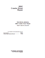 John Deere 950C Crawler Dozer Service Manual