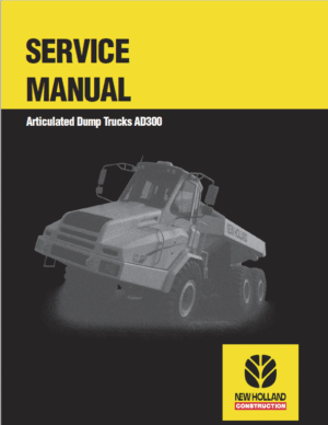 New Holland AD300 Dump Truck Service Manual