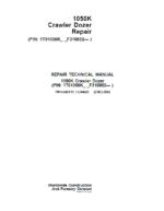 John Deere 1050K Crawler Dozer Services Manual