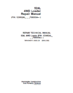 John Deere 524L 4WD Loader Repair Technical Manual