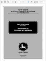 John Deere M-Gator Service Manual