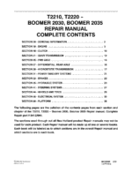 New Holland Boomer 2030 and Boomer 2035 Tractor Service Manual