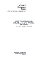 John Deere 470GLC Excavator Service Manual