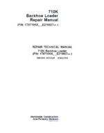 John Deere 710K Backhoe Loader Repair Service Manual