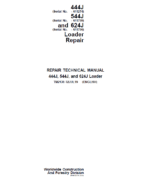 John Deere 444J, 544J, 624J Loader Technical Manual