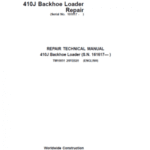 John Deere 410J Backhoe Loader Repair Service Manual
