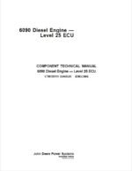John Deere 6090 Diesel Engine Level 25 ECU Component Technical Manual