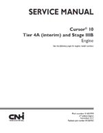 Cursor 10 Tier 4A Interim and Stage IIIB (F3AFE613AA) Engine Manual
