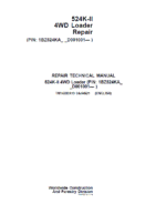 John Deere 524K-II 4WD Loader Technical Manual