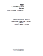 John Deere 755K Crawler Loader Repair Technical Manual