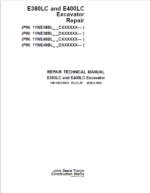 John Deere E380LC, E400LC Excavator Repair Manual