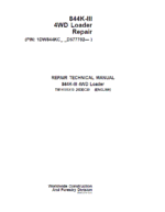 John Deere 844K-II 4WD Loader Technical Manual