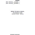 John Deere 310L Backhoe Repair Service Manual