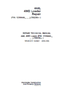 John Deere 444L 4WD Loader Repair Technical Manual