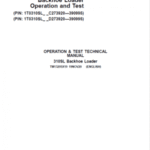 John Deere 310SL Backhoe Repair Services Manual