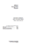 John Deere 450LC Excavator Repair Service Manual