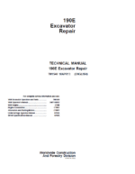 John Deere 190E Excavator Repair Service Manual