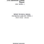 John Deere 310J Backhoe Loader Repair Services Manual