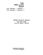 John Deere 744L 4WD Loader Repair Service Manual