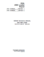 John Deere 824L 4WD Loader Repair Service Manual