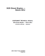 John Deere 3029 Diesel Engine – Denso ECU Repair Manual