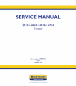 New Holland 3510, 4010, 4510, 4710 Tractor Service Manual