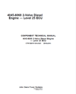 John Deere 4045, 6068 Diesel Engine Repair Manual