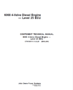 John Deere 6068 4-Valve Diesel Engine Repair Manual