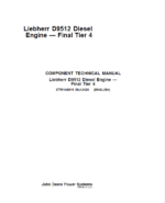 Liebherr D9512 Diesel Engine – Final Tier 4 Repair Manual